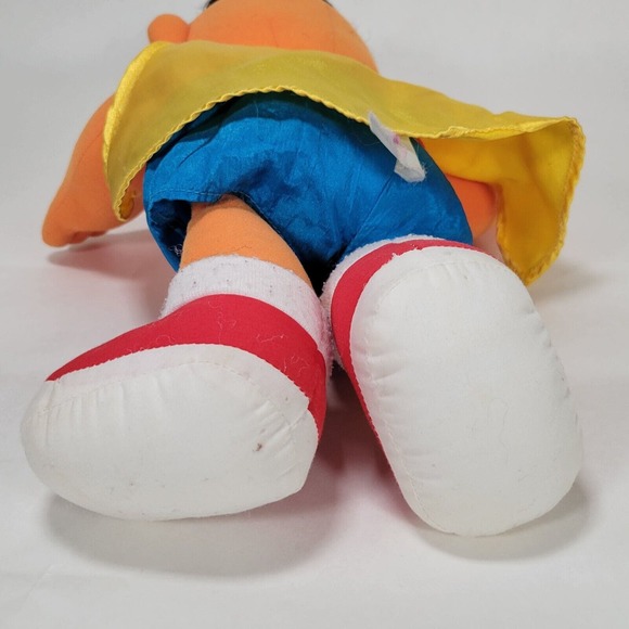Sesame Street Super Muppet Ernie Doll Henson 1997 Tyco Preschool 12" Vintage - Picture 4 of 5